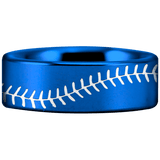 Tungsten Baseball Stitch Ring