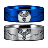 Tungsten Owl Lover's Ring