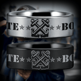 Tungsten Boatswain's Mate Ring