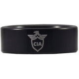 Black Tungsten CIA Ring - Friends of Irony LLC