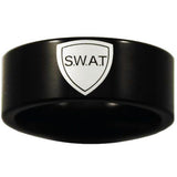 Black Tungsten SWAT Ring - Friends of Irony LLC