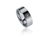 Jewelry - Silver Tungsten Coast Guard Ring