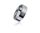 Jewelry - Silver Tungsten Coast Guard Ring