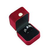 Jewelry - Silver Tungsten Slim Firefighter's Ring