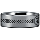 Tungsten Gemini Ring