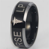 Black Tungsten Licensed Practical Nurse New Logo Ring - Friends of Irony LLC