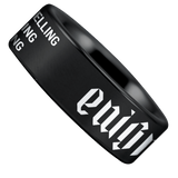 Tungsten Enigma Ring