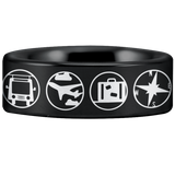 Tungsten Traveler's Ring 2