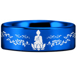Tungsten Buddhism Ring