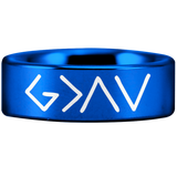 Tungsten Romans 8:39 Ring