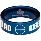 Tungsten Keep Calm and Reload Ring