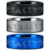 Tungsten Yoga Ring 1