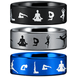 Tungsten Yoga Ring 2