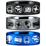 Tungsten Traveler's Ring 2