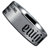 Tungsten Enigma Ring