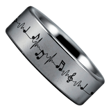 Tungsten Music Lifeline Ring