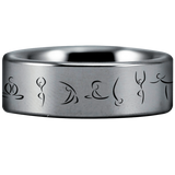 Tungsten Yoga Ring 1
