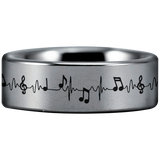 Tungsten Music Lifeline Ring