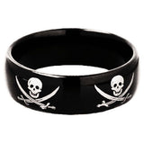 Black Tungsten Pirate Ring - Friends of Irony LLC