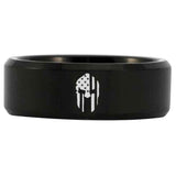 Spartan Mask Tungsten Carbide Ring